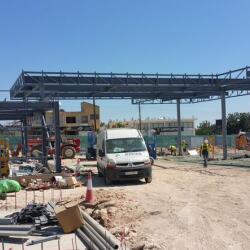 Construction Of A Fuel Station In Mesogi